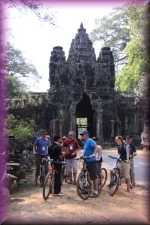 Fietsen door Angkor